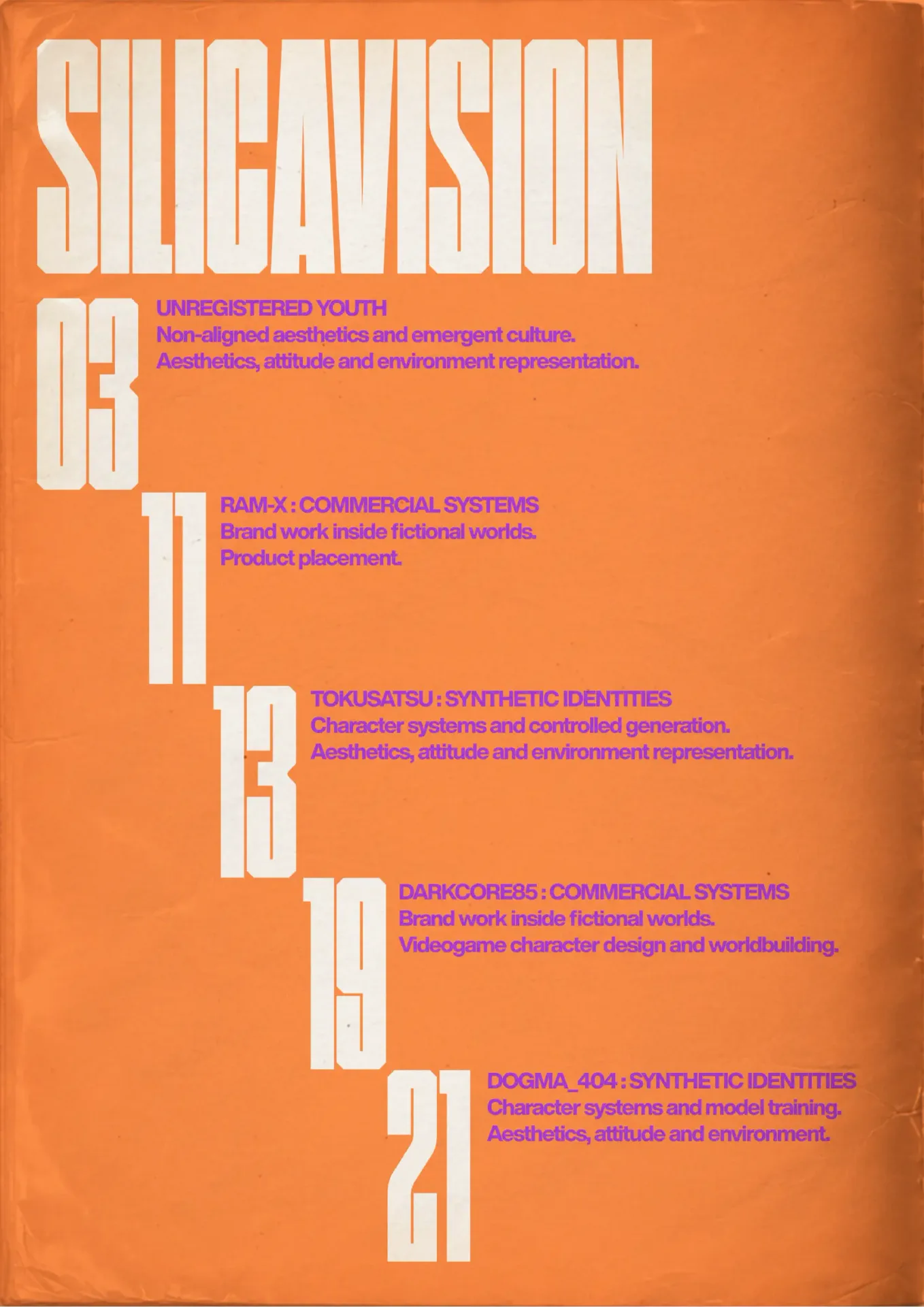silicavision magazine metroplex 02 fashion character synthetic identities commercial