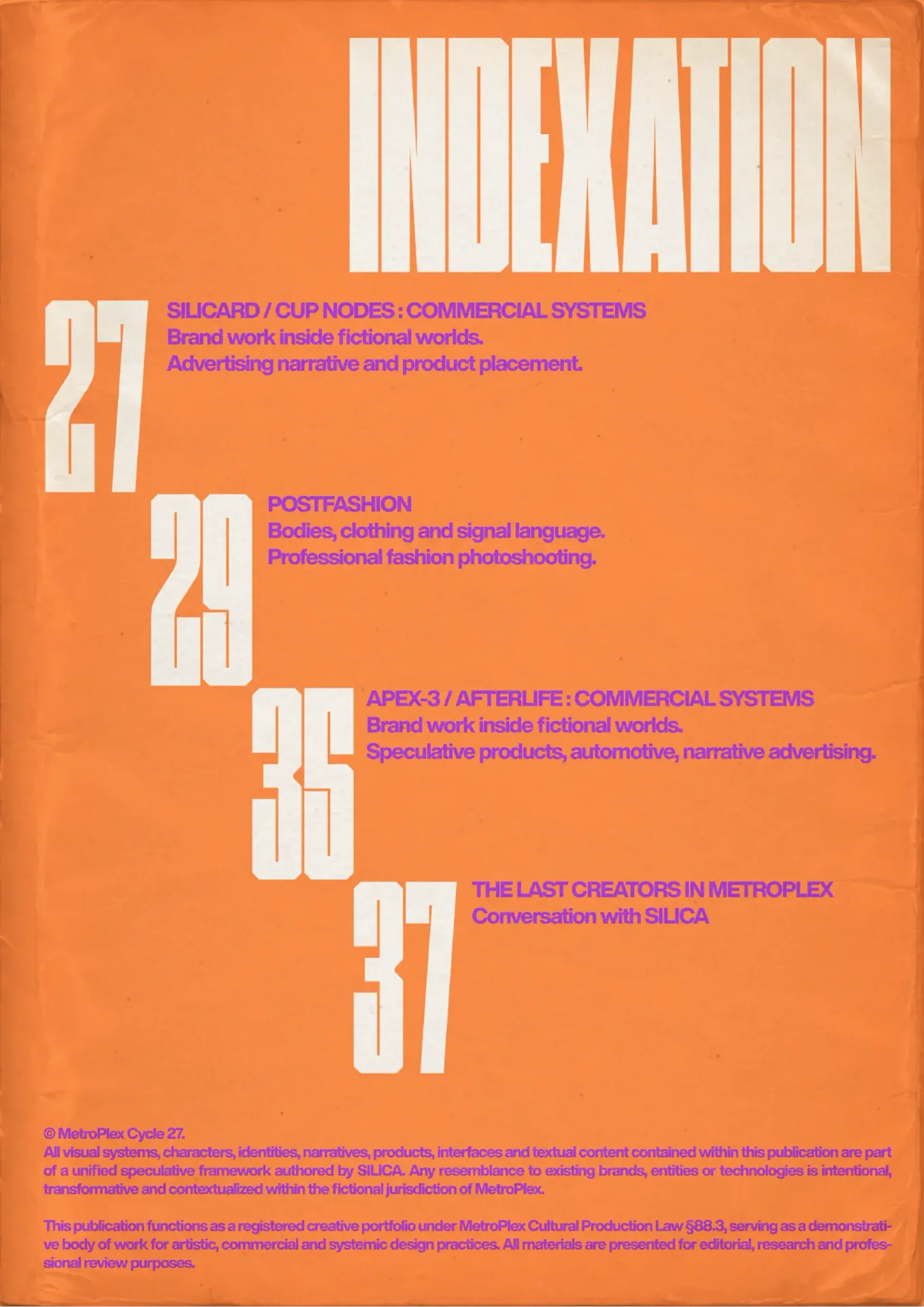 silicavision magazine metroplex 03 fashion silicard cup nodes commercial systems